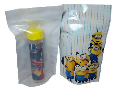 Bolsas Golosinas + Burbujeros Ambos Personalizados X25 Surtidos