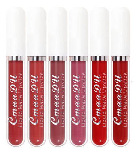 Labios 18 Colores A Prueba De Agua De Juego 6 Cajas Brillo