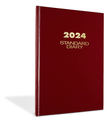 At-a-glance Agenda 2 Diario Estandar 7-3 4 X 12  Rojo