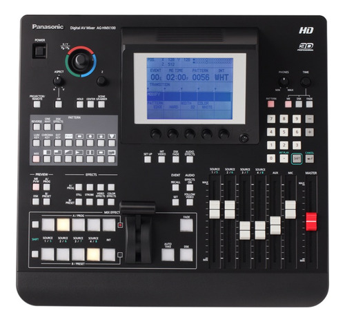 Switcher Panasonic Hd 3d Ag-hmx100 + Audio Ctrl Como Nuevo!! (Usado)