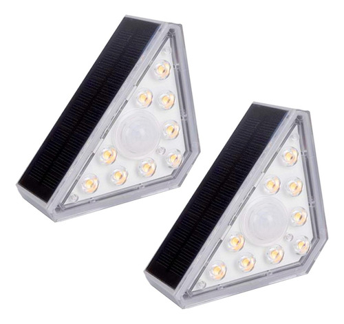 Luces Led, Luces De Escalera Solares 2 Monocristalinos 6v