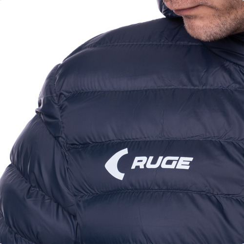 Imagen 4 de 7 de Campera Ruge Puff Light C/ Capucha Hombre Futbol