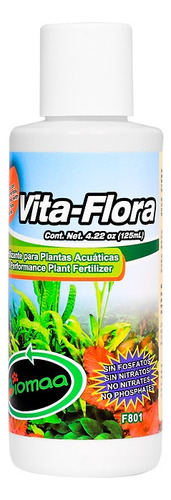 5 Pz Fertilizante Plantas Acuaticas Vita-flora 125 Ml Biomaa