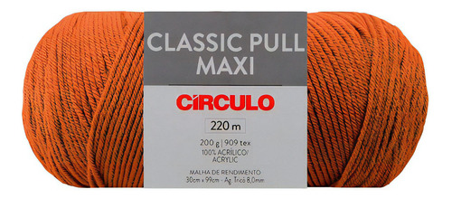 Novelo Lã Crochê E Tricô Classic Pull Maxi C/220m Círculo