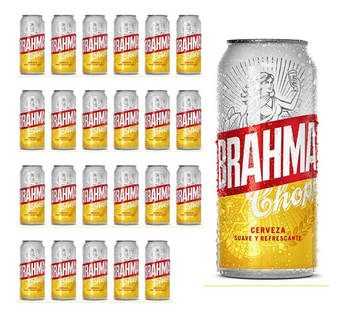 Cerveza Brahma 473 X 24 Unidades