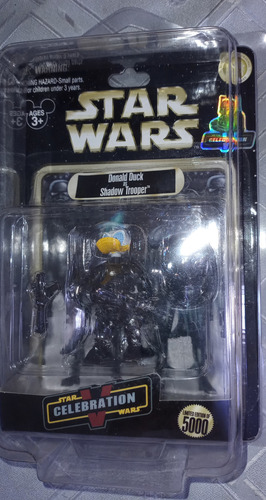 Star Wars Disney Parks Weekends Donald As Shadow Trooper Cel (Usado)