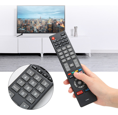 Control Remoto De Reemplazo P/magnavox Tv Nh409ud