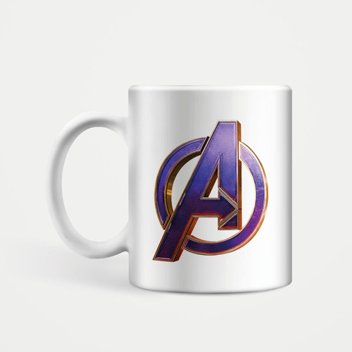 Pocillo Mug Blanco Personalizado 11oz Avengers