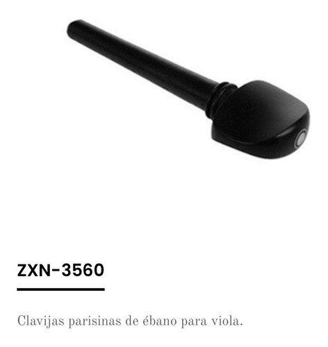 Orchester Zxn-3560 Clavijas Parisinas Ebano Para Viola
