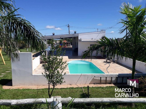 Chácara Com 2 Dormitórios À Venda, 2177 M² Por R$ 390.000,00 - Chácara De Recreio Letícia Ii (padre Nóbrega) - Marília/sp - Ch0022