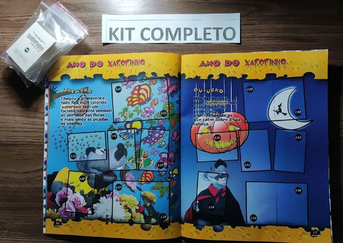 Álbum De Figurinhas Xaropinho Completo Para Colar (Usado)