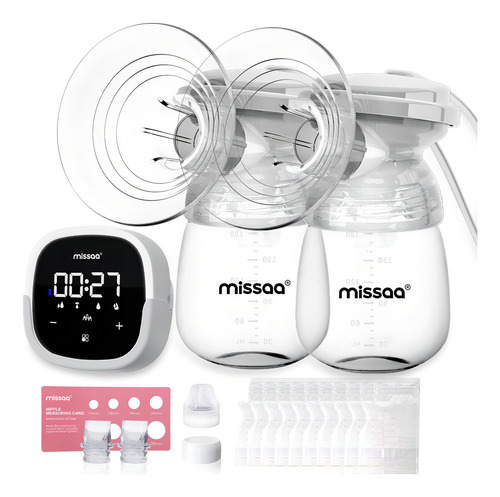 Missaa Extractor De Leche Electrico Doble, Extractor De Lech
