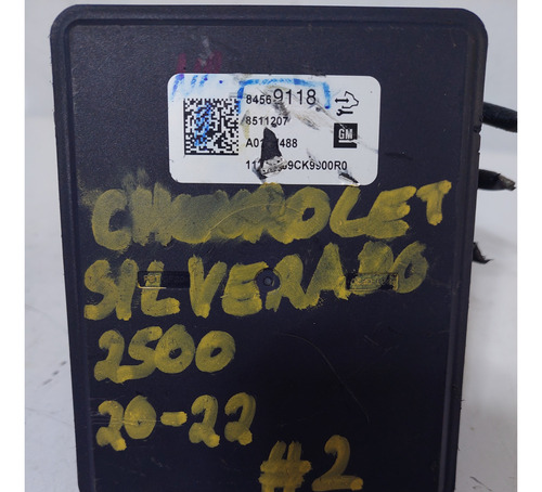 Modulo Abs Silverado 2500 #2 2020 2021 2022 84569118 (Usado)