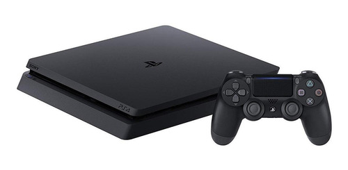 Imagen 2 de 4 de Sony PlayStation 4 Slim 1TB FIFA 20/Extra DualShock 4 Controller color negro azabache