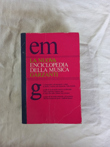 La Nuova Enciclopedia Della Musica Garzanti - Italiano
