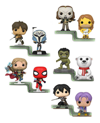 Organizador Flotante Display Shelts Para Funko Pop, 5 Unidad