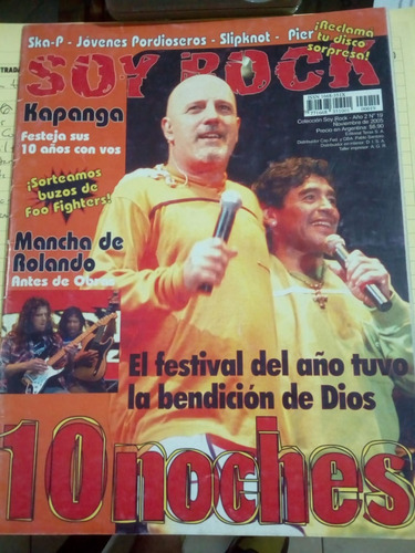 Revista Soy Rock #19 - Noviembre, 2005 - Kapanga - U
