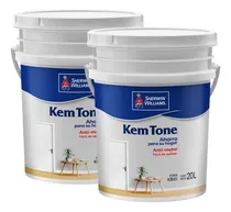 Comprar Pinturas Sherwin Williams Kem Tone Mate Promo 40 Lts Color Blanco