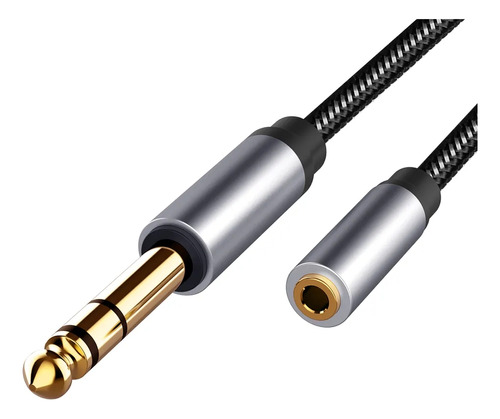 Adaptador Audio Cable Plug 6.5mm Macho A 3.5mm Hembra 