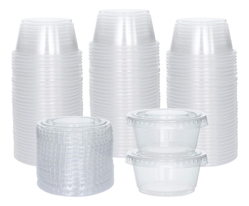 Pocillo Desechable Con Tapa 2 Oz X 150 Unds