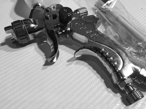 Pistola Mini Hvlp - Pico 0.8mm Pintor Soplete Retoques