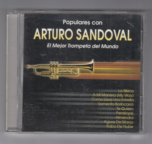 Arturo Sandoval Populares Con Cd Original Usado Qqc.