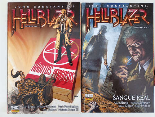 Coleção John Constantine, Hellblazer - Infernal Completo (Usado)