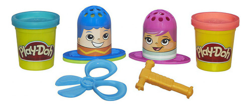 Set De Plastilina Play-doh Hasbro Peinados Divertidos 2latas