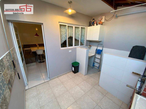 Imagem 17 de 30 de Oportunidade! Lindo Sobrado(mobiliado) Com 02 Suítes 02 Sacadas 02 Vagas E Quintal Com Churrasqueira Em Excelente Localização No Bairro Do Piqueri - So1561