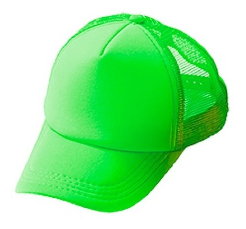 Gorra Visera Trucker Cap Fluo X1 Fluor Cotillon Gorro Upd