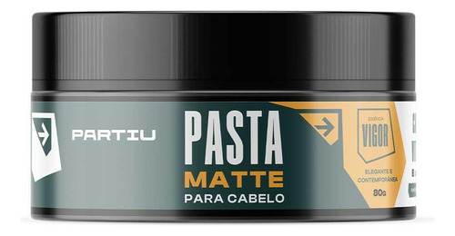 Pasta Matte Para Cabelo Vigor Pomada Efeito Seco 80g Partiu
