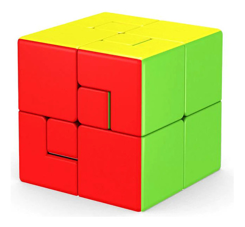 Meilong Puppet 2x2x2 Cubo Rubik Bloqueos 3x3 Stikerlees Moyu