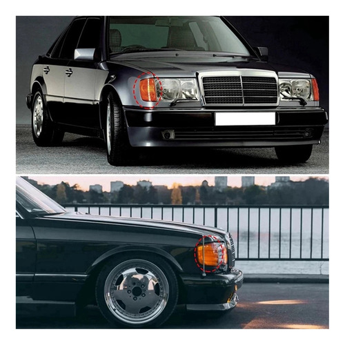 S Luzes De Canto Brancas Car L+r Para W124 E-c