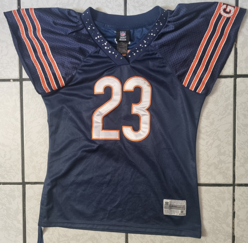 Jersey Dama Chicago Bears Nfl Reebok Devin Hester Local M