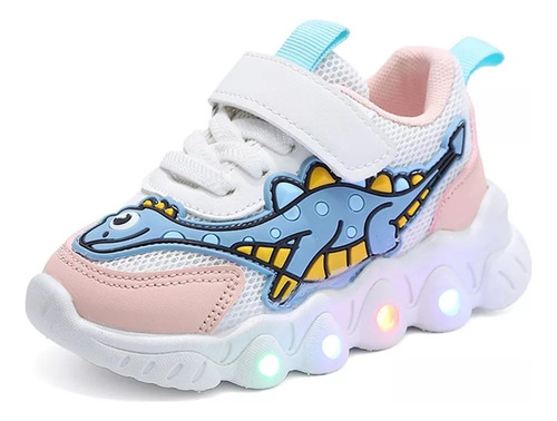 # Zapatillas Deportivas Con Luz Led Con Dibujos Animados De