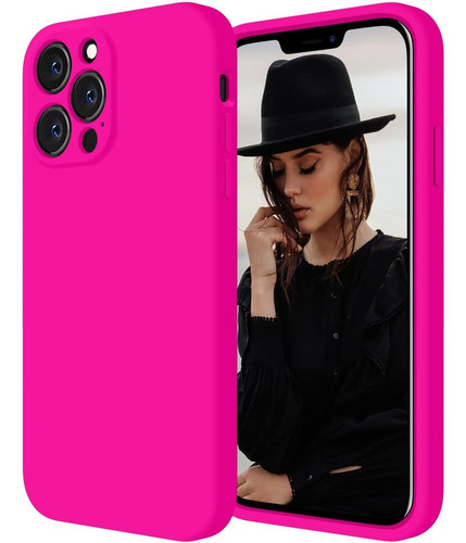 Funda Cordking Para iPhone 13 Pro Max-hot Pink