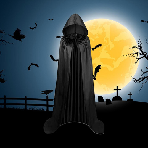 Capa De Halloween Capa De Cosplay Fiesta Capa De Vestido Con