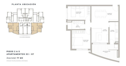 Imagen 7 de 7 de Apartamento 2 Dormitorios En Centro, Maldonado - Italia