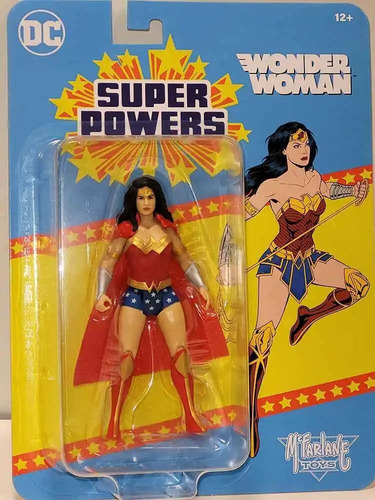 Wonder Woman Mcfarlane 12 Cm Articulada Super Powers Dc