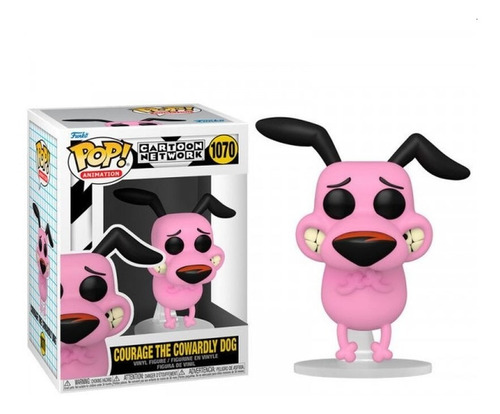 Courage Dog Funko Pop: Corage El Perro Cobarde #1070