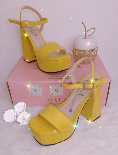 32737 Zapatilla Miss Shoes Yellow