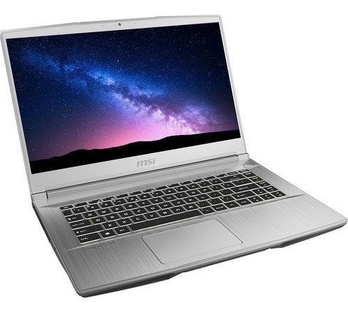 Msi Creator 15m Fhd Ips i7-9750H Gtx 1660ti 16 GB 512 GB Ssd Cor cinza