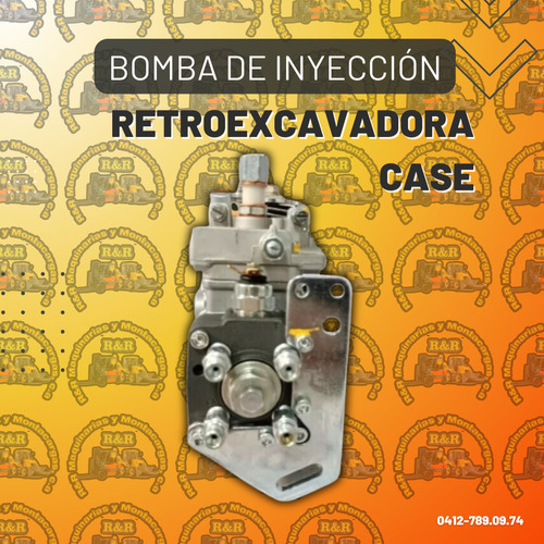 Bomba De Inyección Retroexcavadora Case