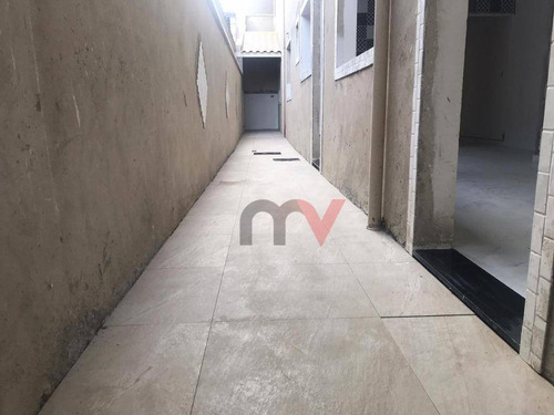 Imagem 4 de 16 de Casa Sobreposta Com Sacada Gourmet E 2 Dormitórios À Venda, 77 M² Por R$ 298.000 - Caiçara - Praia Grande/sp - Ca0813