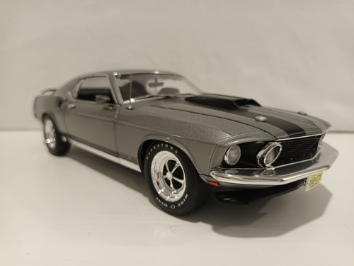Highway 61 John Wick 1969 Mustang Boss 429 Escala 1 18 Plateado (Usado)