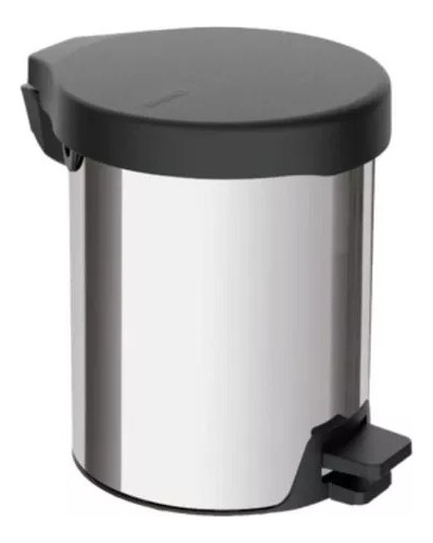 Bote De Basura 5 L Con Pedal Acero Inoxidable Tramontina