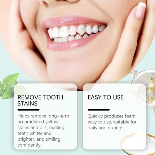 - Pastillas De Pasta De Dientes Blanqueadoras Masticables