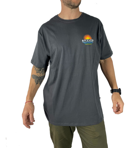 Remera Spy Limited Surfboard Manga Corta Nueva Hombre 