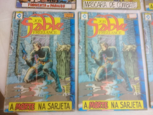 Jon Sable Freelance - Nº 2,3,4 - Editora Cedibra - 1987 (Usado)