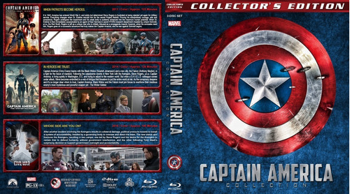 Capitan America Colección Blu Ray